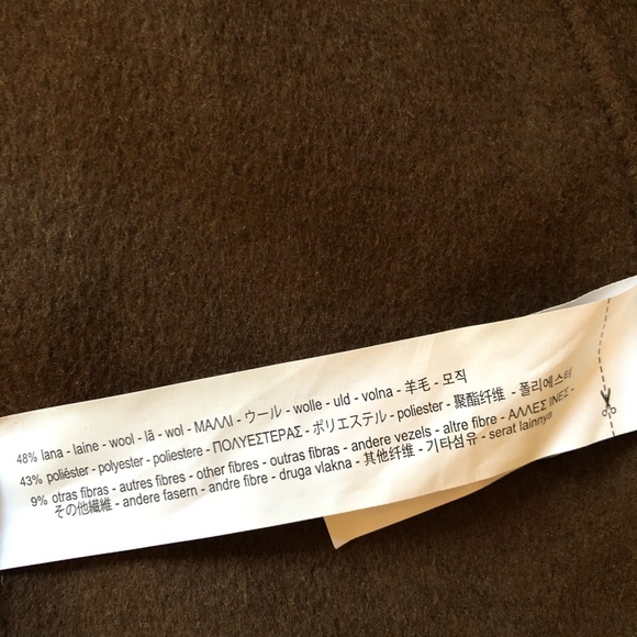 ZARA WOOL COAT - Picture 7 of 8